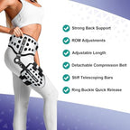 Hip Abduction Brace, Hip Brace for Women and Men, Hip Support Brace Hip Brace for Sciatica Pain Relief Post op Hip Protector Stabilizer for Joint Pain, Universal