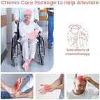 SuzziPad Chemo Care Package for Women & Men, Cooling Gloves, Socks and Cold Caps for Chemotherapy, Ideal for Discomfort of Head, Hand, Feet, L