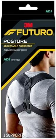 FUTURO Posture Corrector, Fits Men and Women, Helps Promote Better Posture, Back Support, Doctor Developed, Adjustable