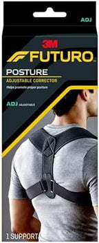FUTURO Posture Corrector, Fits Men and Women, Helps Promote Better Posture, Back Support, Doctor Developed, Adjustable