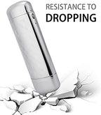 Philley Aluminum Metal Pocket Ultra-Light Silver Eyeglasses Glasses Case