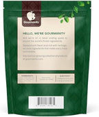 Gourmanity Italian Seasoning, the Perfect Blend of Oregano, Basil, Marjoram, Rosemary and Thyme herbs, Salt-free, Use on Spaghetti, Pizza, Salad, Pasta, Non-GMO, 1lb [16oz] bag