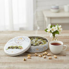 Zaitoune Pistachio Covered Turkish Delight – 0.55 lb | Stuffed with Delicious Nuts, Coated with Chopped Pistachios | Authentic Luxury Lokum Turkish Delight Candy in a Beautiful Gift Tin | Handmade & Individually Wrapped | Perfect Turkish Snacks