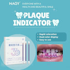 Plaque Disclosing Agent Dental Plaque Indicator for Kids or Adults Teeth, Plaque Identifying Replaces Tablets