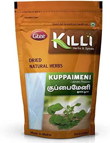 KILLI Kuppaimeni | Indian Acalypha | Indian Nettle Leaves Powder, 100g (Pack of 2)