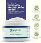 Sombra Warm Therapy Gel – Warming Muscle Comfort & Tension Relief – 8oz Jar