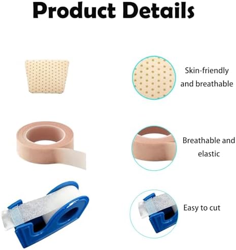 7-piece Set Thermoplastic Nasal Splint,Nose Tape for Rhinoplasty Shaping,Dispenser,External Nose Protector Support for Nose Brace Fracture, Rhinoplasty Septoplasty Surgery, Nose Job Recovery Supplies