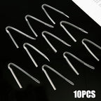 10pcs Hearing Aid Tubes, Hearing Aid Earmold Tube Hearing Aid Tubing Replacement Hearing Aid Supplies, Suitable for Most Hearing Aids (3.1x2mm)