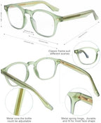 OKH Photochromic Progressive Multifocus Reading Glasses for Men Women Anti Blue Light Transition Multifocal Computer Readers