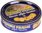 Danish Farms Traditional Butter Cookies, 12-Oz. Blue Cookie Tin, Traditional Danish Recipe Butter Cookies for Dessert or Snack, Gift Cookie Tin, Retail Pack