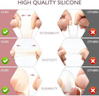 Momcozy Silicone Finger Toothbrush for Baby, Baby Finger Toothbrush for Training Teething, Infant Oral Cleaner, 2 Pcs Silicone Toothbrush