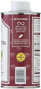 La Tourangelle Roasted Hazelnut Oil, High-Oleic Oil Great for Baking, Stir-Frying, and Vinaigrettes, 16.9 Fl Oz