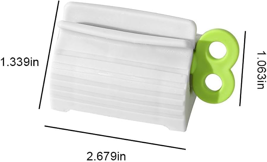 2 Pack Toothpaste Squeezer, Manual Tube Roller for Bathroom, Easy Squeeze Toothpaste Dispenser for Creams & Gels