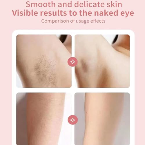 Razor for Women, Razor Women, Electric Shaver, 2-in-1 Waterproof Painless Hair Removal Wet & Dry Shaver (Pink)
