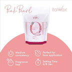 Italwax Top Line Pink Pearl Hard Wax Beads 1.65 lb (750 g) – Semi-Creamy Unscented Hard Wax for Facial Areas, Strong from First Pull, Suitable for Sensitive Skin, Professional Use – Made in Italy