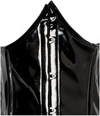 Daisy corsets Women's Lavish Black Patent Pvc Underwire Underbust Corset