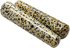 Amazing Gemstone Dalmatian Jasper Crystal Wand Massage Stick - Pelvic Wand Gua Sha for Adults - Crystals and Healing Stones Massage Wands for Adults Gifts (Smooth)