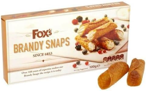 Foxs Brandy Snap Carton - 100g
