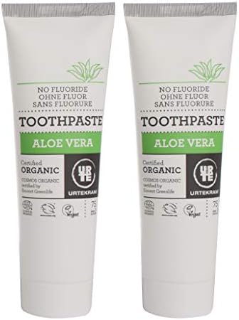 Urtekram Organic Aloe Vera Toothpaste 75ml (2 Pack)