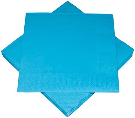 Turquoise Napkins 20 Pieces