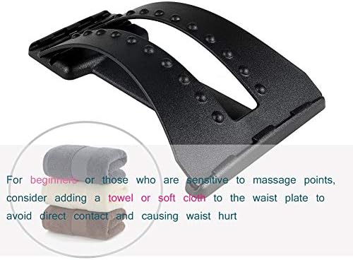 Magic Back Stretcher Lumbar Support Device Posture Corrector For Upper and Lower Back Pain Relief