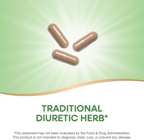 Nature's Way Dandelion Root, Traditional Diuretic Herb*, Traditionally Used to Soothe Digestive Upset*, Vegan, 180 Capsules (Packaging May Vary)