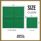 Emerald Green Dinner Napkins Disposable Everyday 50 Pcs 2 Ply Emerald Green Napkins Disposable Paper Everyday For Parties & Party Supplies