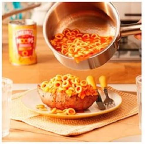 Original Heinz Spaghetti in Tomato Sauce Imported From The UK England Four Pack The Best Of British Heinz Spaghetti in Tomato Sauce