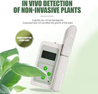 Chlorophyll Meter, Nitrogen Meter - Plant Nutrition Tester with 0.0-99.9 SPAD Measurement, Leaf Temperature & Humidity, Portable, Data Storage & PC Software for Agriculture and Research