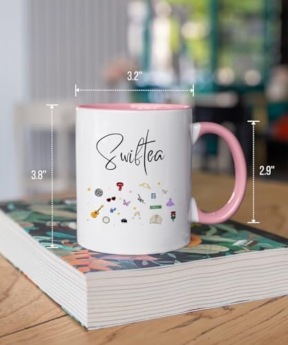 Coffee Mug - Singer Inspired Coffee Cup - 11 Ounce - Gift for Women - Singer Albums Inspired Cute Icons - Girl Fans Merch, Merchandise - Novelty Coffee Mug