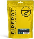 FIREPOT Mac'N'Greens - Healthy Plant Based Dehydrated Camping & Backpacking Meals (2 Servings)