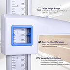 Height Measurement Medical Portable Stadiometer Height Rod 8-82 inch/20-210 cm/Unit with cm & inch, Accurate Scale Height Measuring Tool for Office Home Wall Adults Kids