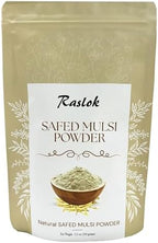 Raslok Pure Safed Musli Powder | White Musli | Svet Musli Powder | Chlorophytum Borivilianum (3.52 Oz)