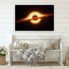 Space Black Hole Picture Poster Canvas Wall Art Prints for Wall Decor Room Decor Bedroom Decor Gifts 12x18inch(30x45cm) Unframe-style