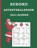Sudoku Adventskalender 2021: XXL Rätsel Weihnachtskalender mit insgesamt 50 schweren Sudokus. Sudoku Rätselheft für Erwachsene, Frauen, Männer und Senioren. Großdruck DIN A4. (German Edition)