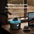 Cannon Blast Aroma Humidifier, Yellowcane Silent Diffuser Turret With 7 Colors for Home, Bedroom