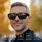 BLUEMOKY Square Bifocal Sunglasses for Men: Sunglasses Readers with UV400 Protection - Retro Shades Classic Rectangle Frame