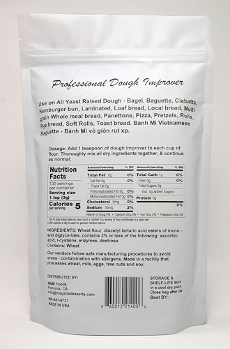 Professional Dough Improver - Dough Enhancer - 14 oz Bag