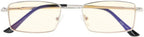 CessBlu Blue Light Blocking Reading Glasses Bendable Bridge Computer Eyeglasses Women Men Readers