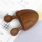 Yellow Natural Sandalwood Scraping Massage Tool Facial Eye Massage Tool Acupuncture Stick Wooden Massager Relaxing Therapy Manual Back Massagers