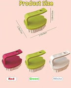 Vegetable Scrubber Brush- 2 Pack Fruit and Vegetable Brushes,Vegetable Brush Scrubber for Food,Veggie Wash Brush with Stiff Bristles Vegetable Cleaner Brush for Fruits,Potatoes,Carrots & More