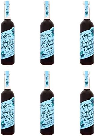 Belvoir Blueberry & Blackcurrant Cordial (500ml) - Pack of 6