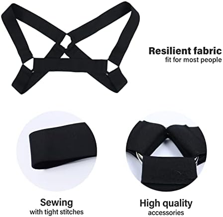 Mens Harness Belt Nylon Elastic Body Shoulder Strap Sexy Halter Club Wear Cosplay Costume