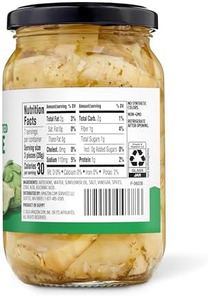 Amazon Grocery, Quartered & Marinated Artichoke Hearts, 12 Oz