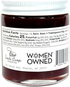 Cranberry Rhubarb Jam, 5 oz - Craft, Gourmet, Unusual Jams & Jellies Made in West Virginia, USA