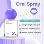2Pcs Probiotic Oral Spray for Long-Lasting Freshness, Alcohol-Free Oral Spray with Probiotics for Breath Care, Portable Oral Spray, Suitable for Daily Use, Work, Travel (20ml)