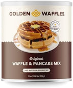 Golden Waffles - Waffle and Pancake Mix, Flour, Original, 33-Ounce Can