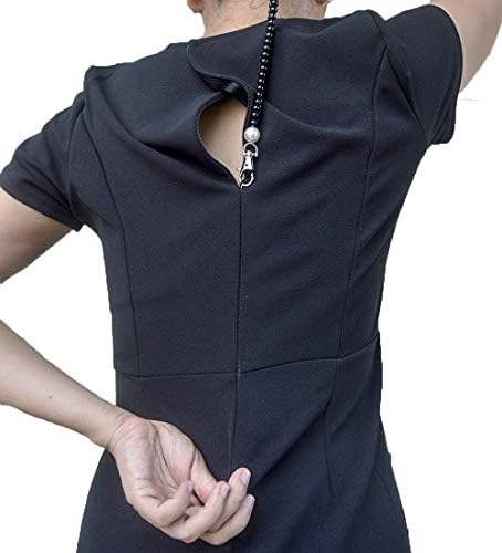 Dress Zipper Helper Zipper Puller Zipping Up Down Dress Yourself Zip Aid Tool Zipper Pull Assistant (Black)
