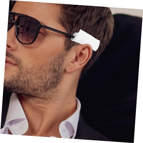 NOLITOY 32pcs Ear Cushions for Sunglasses Comfortable Ear Pads for Facial Masks and Protection Washable and Reusable for Long-Term Wear