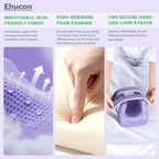 3D Heel Protectors for Pressure Sores,Ankle Elevation Pillow Foot Support Cushion for Bed Sores,Heel Cushions for Heel Pain Relief